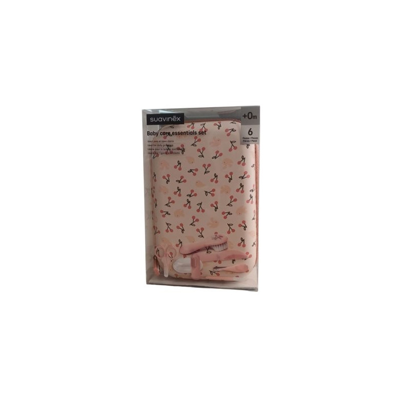 SUAVINEX SET DE MANICURA ROSA (+0M) 6 PIEZAS