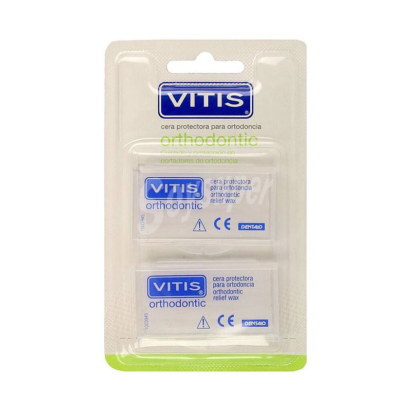 Vitis Orthodontic Cera Protectora para Ortodoncia 2 unidades