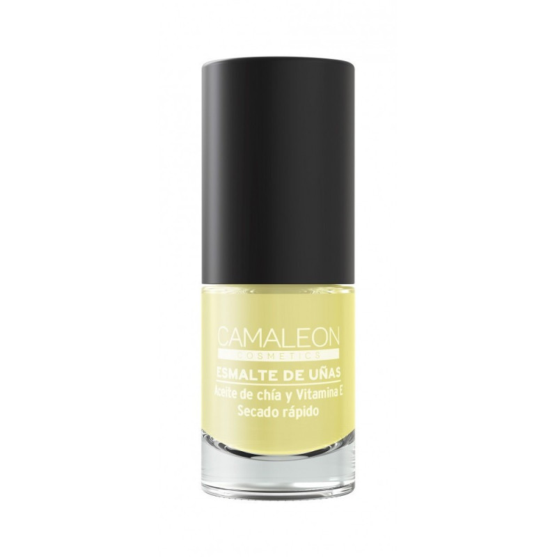 Camaleon esmalte de uñas amarillo pastel