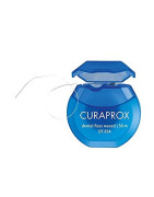 CURAPROX HILO DENTAL ENCERADO CON SABOR A MENTA 50 M
