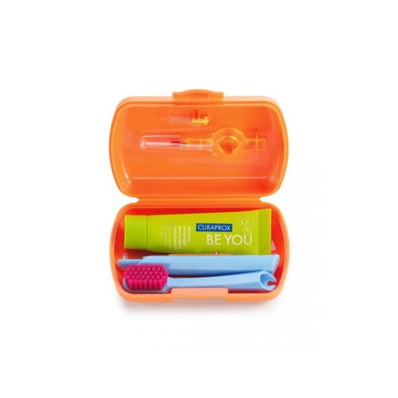 CURAPROX TRAVEL SET NARANJA