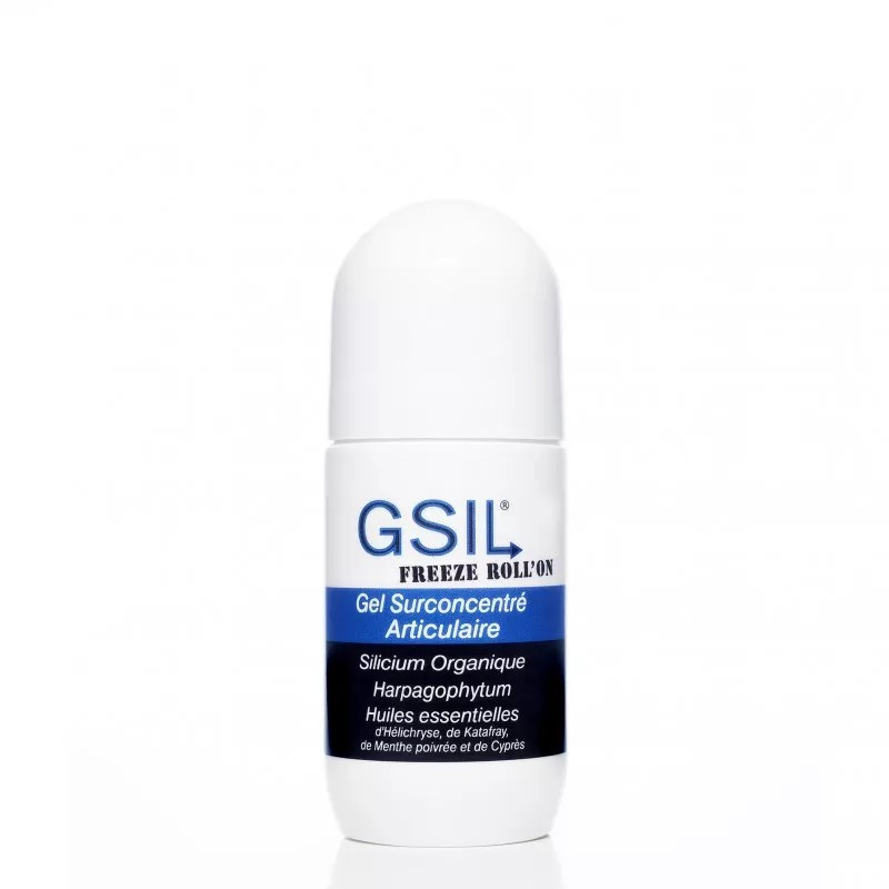 GSIL Freeze Roll'On Gel articular superconcentrado Silicon Harpagophytum