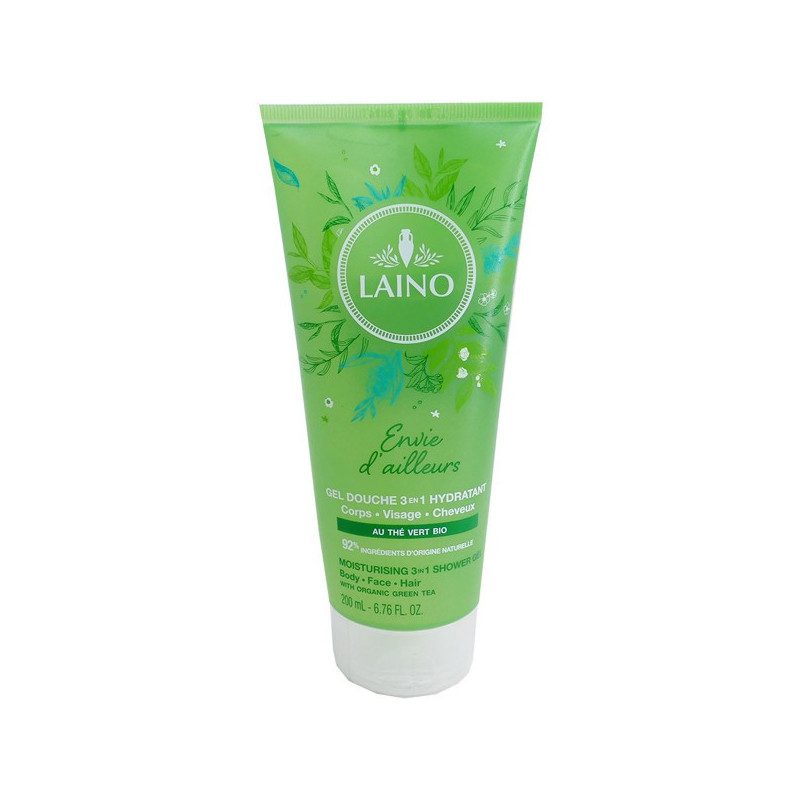 Laino gel de Ducha 3en1 Hidratante Té Verde 200 ml