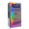 DUREX INVISIBLE EXTRA LUBRICADO 12U