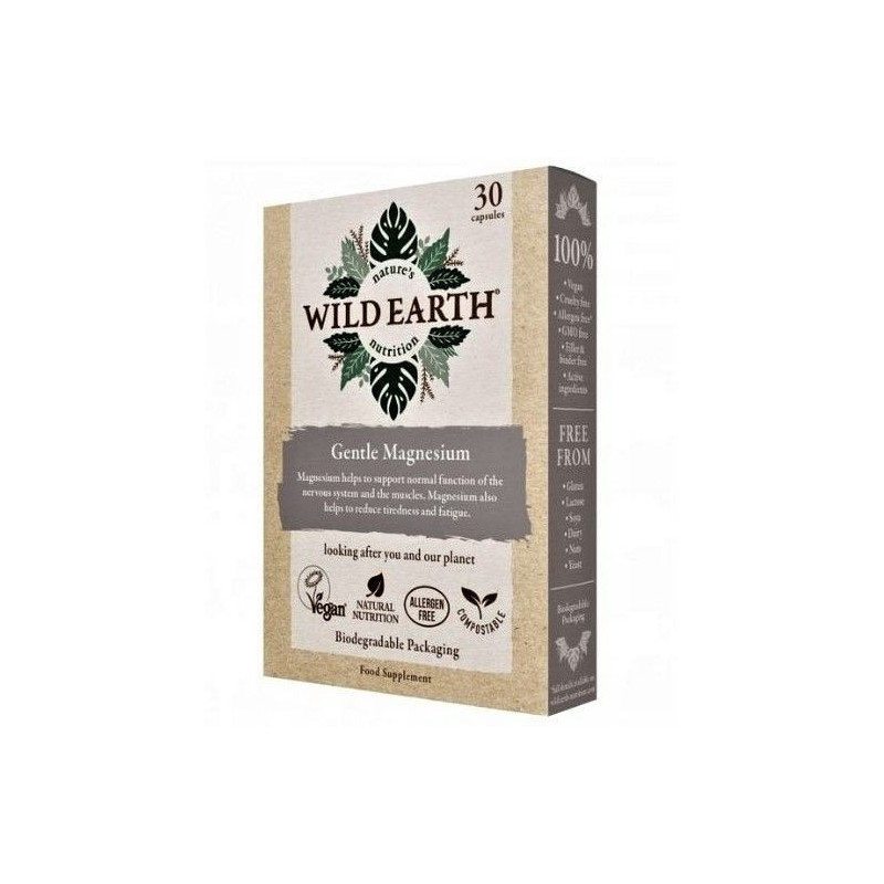 Wild Earth Magnesio 30cápsulas