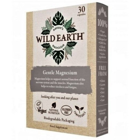 Wild Earth Magnesio 30cápsulas
