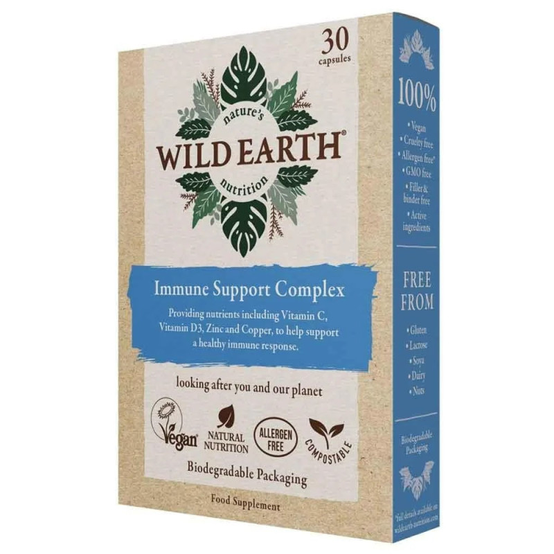 Wild Earth Immune Support 30cápsulas