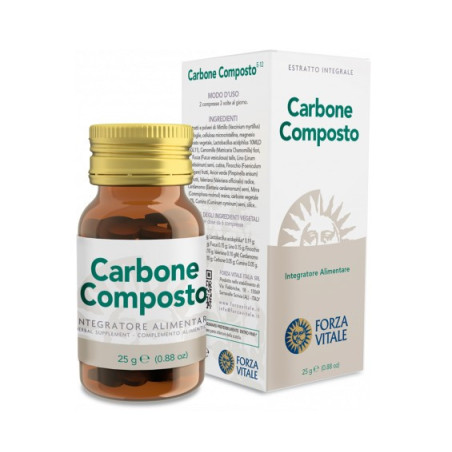 FORZA VITALE CARBONE COMPOSTO 60COMPRIMIDOS