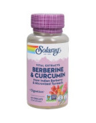 SOLARAY BERBERINE& CURCUMIN 60VEGCAPS