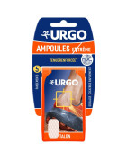 URGO 10 Apósitos Extreme Blister 6,8 x 4,2 cm - Tecnología hidrocoloide - Sujeci