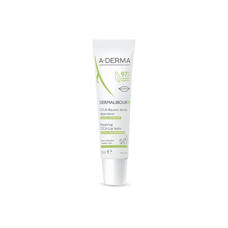  A-Derma Dermalibour+ Cica Bálsamo labial - 15ml