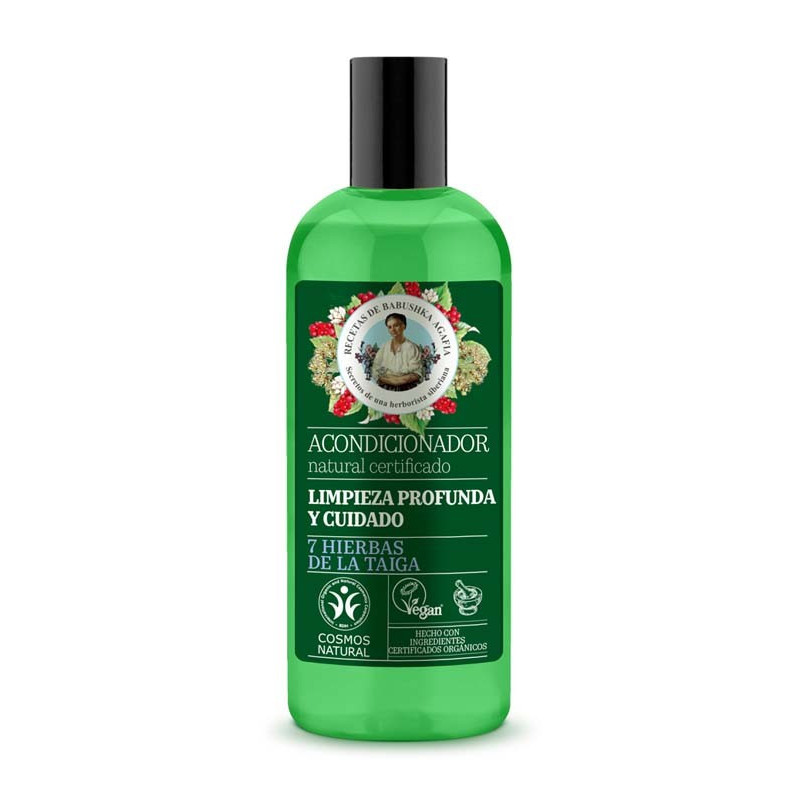 Babushka Agafia - Acondicionador de Limpieza y Cuidado Profundo - 7 Hierbas Taig