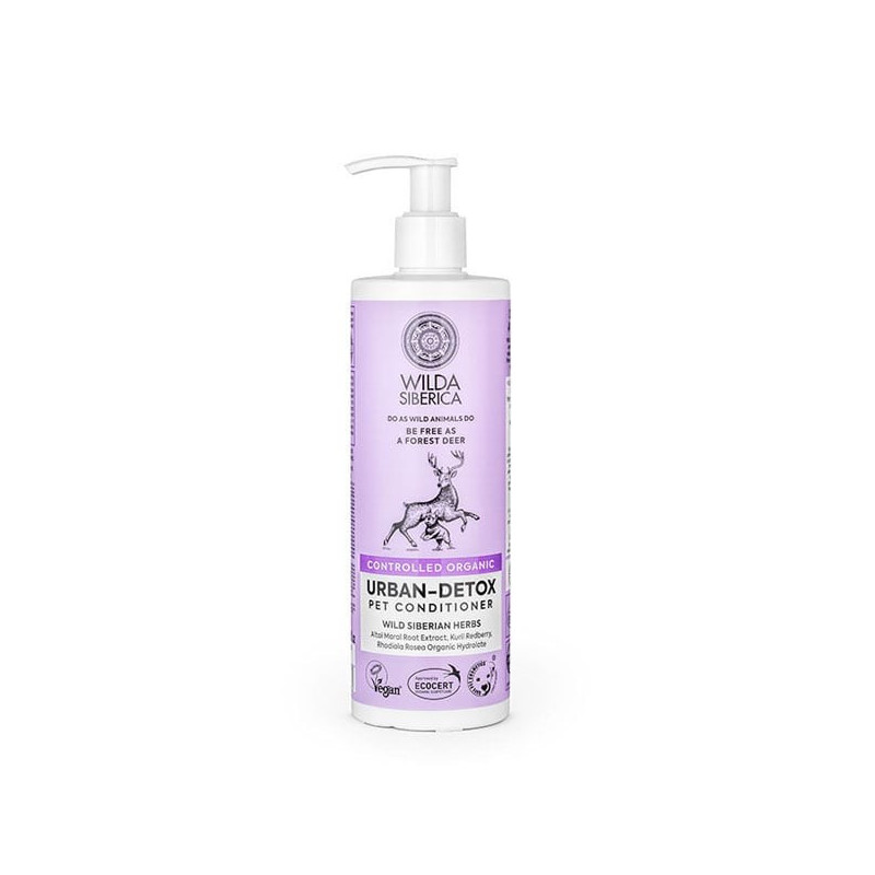 Wilda Siberica Controlled ?rganic Urban-Detox Acondicionador para mascotas, 400