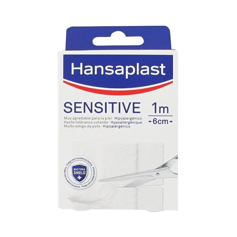 Hansaplast Sensitive Tira 1m X 6cm