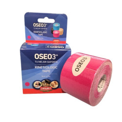 OSEO3+ KINESIOLOGIC ROSA TAPE 5CM X 5M