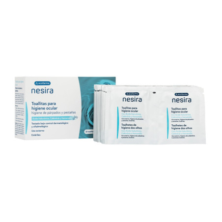 Nesira Toallitas para Higiene Ocular 30 uds