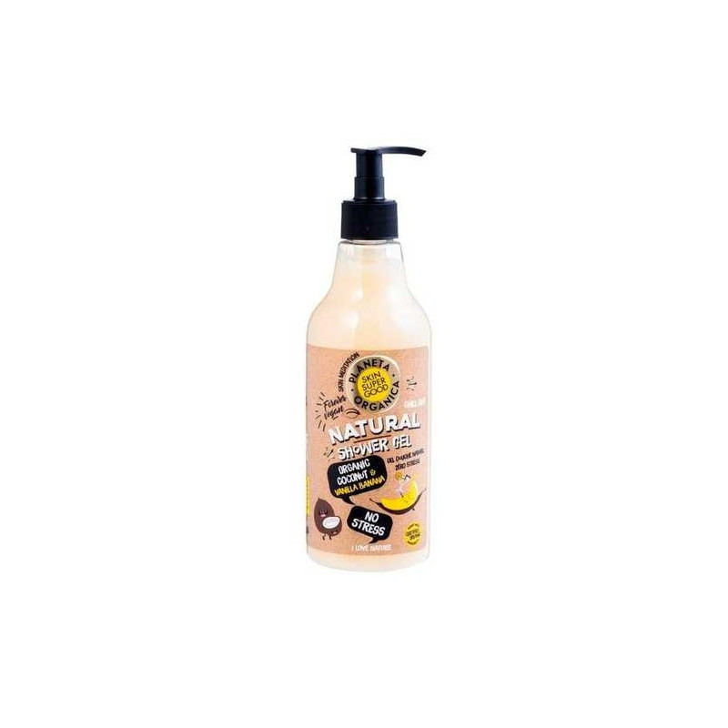 by organic shop natural shower gel no stress 500ml