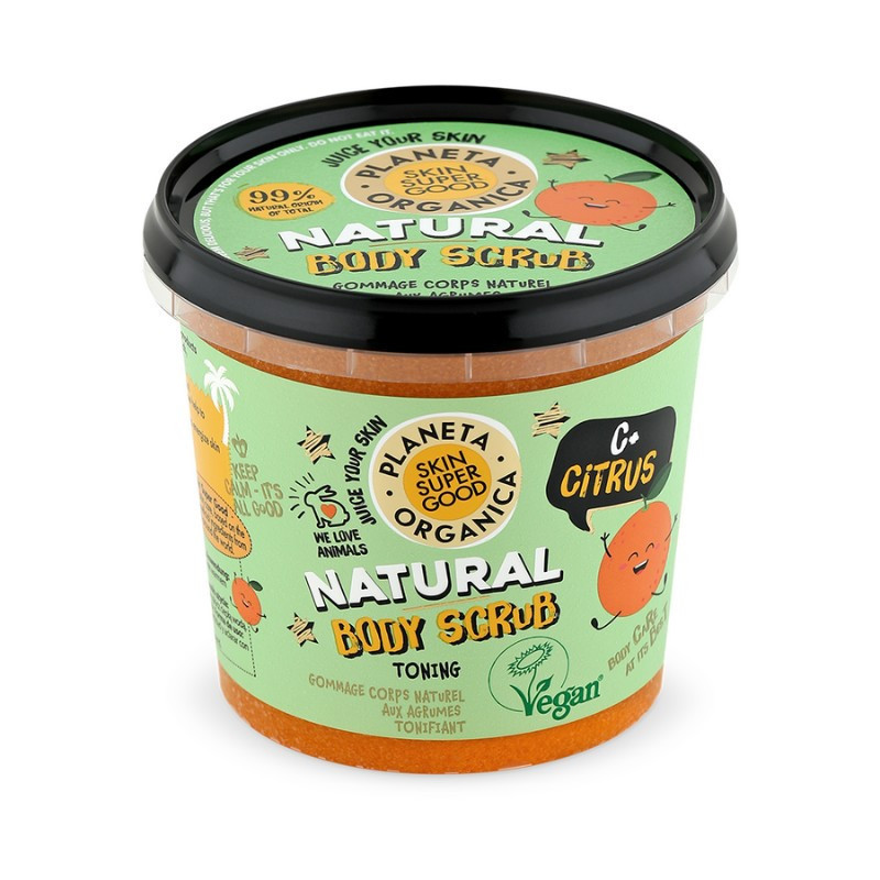 By organic shop natural BODY SCRUB C+ CITRUS