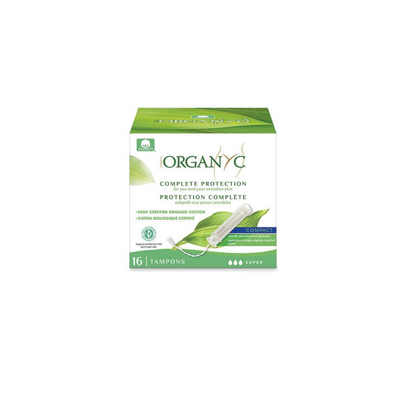ORGANYC TAMPON SUPER 16