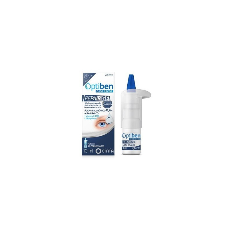 Optiben Ojos Secos Repair Gel 10 mL