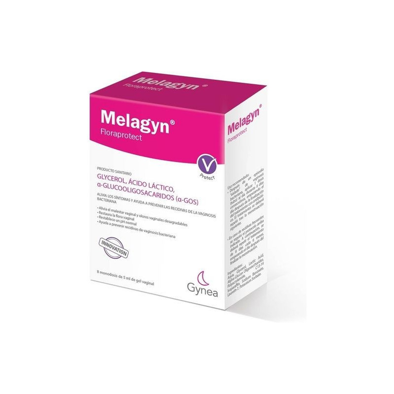 Melagyn Floraprotect Gel Vaginal 8 Monodosis x 5ml
