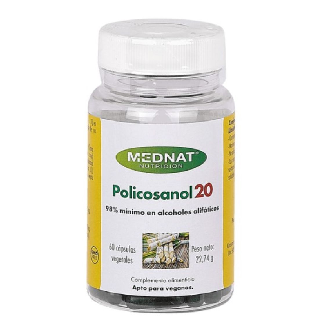 MEDNAT POLICOSANOL20 60 CÁPSULAS VEGETALES
