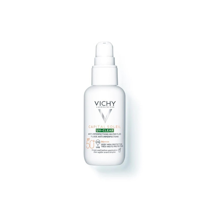 VICHY Capital Soleil Uv-Clear Spf50+ Protección para piel propensa a las imperf
