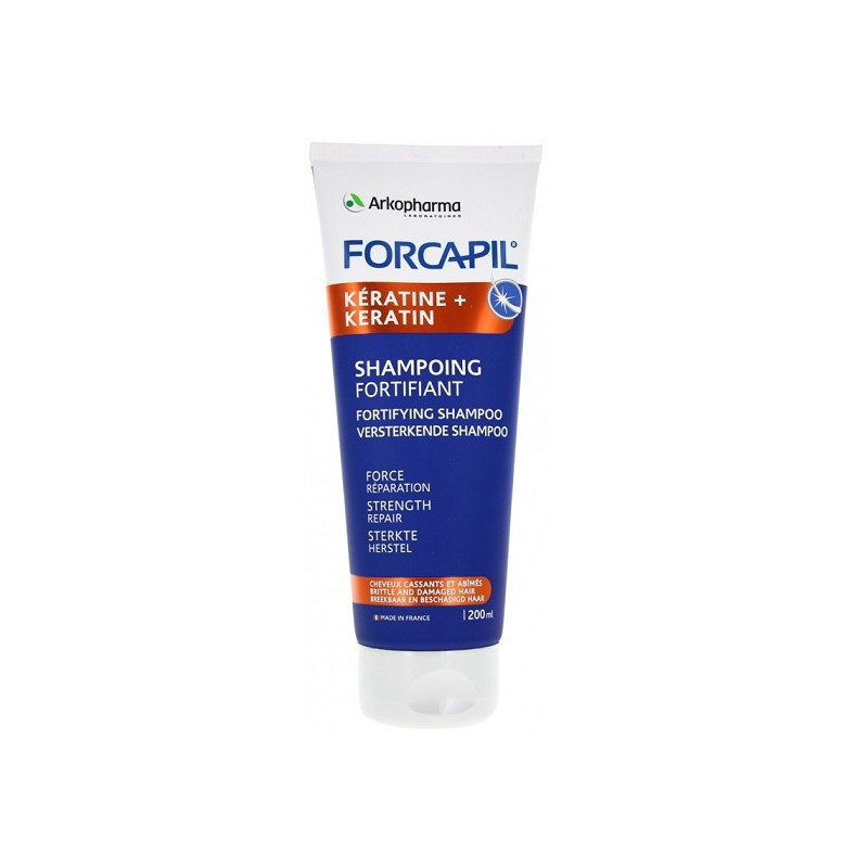 Forcapil Keratina Champú Fortificante Tubo de 200 ml