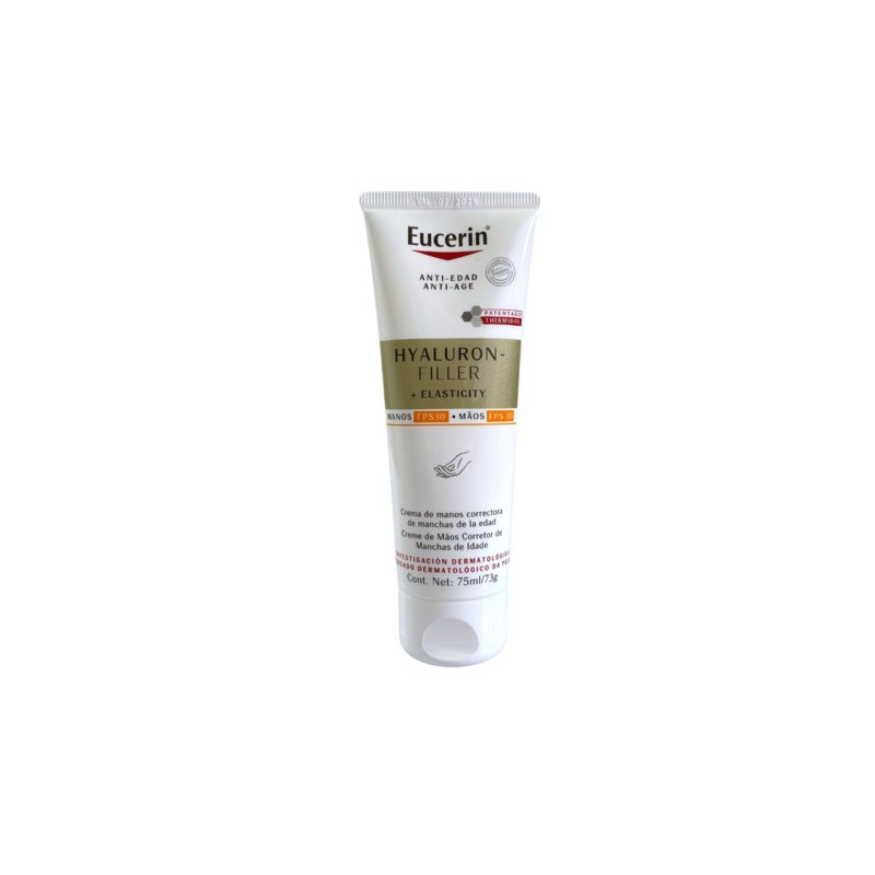 EUCERIN Hyaluron-Filler +Elasticity Crema de Manos Manchas SPF30 (75ml)