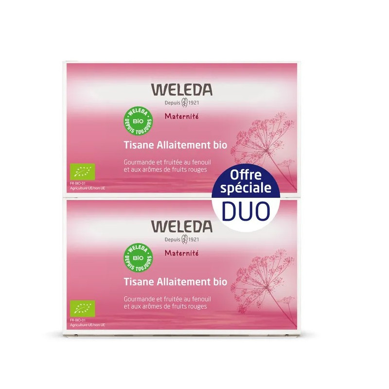 WELEDA MATERNITE INFUSIONES LACTANCIA FRUTOS ROJOS 2x20GR