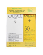 Caudalie Cofre Crema Solar Facial Antiarrugas Spf50 + Serum Vinoperfect Caudalie