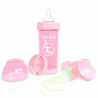 TWISTSHAKE BIBERON ANTI COLICOS ROSA 260 ML