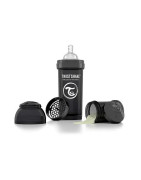 TWISTSHAKE BIBERÓN ANTICOLICOS 260ML NEGRO