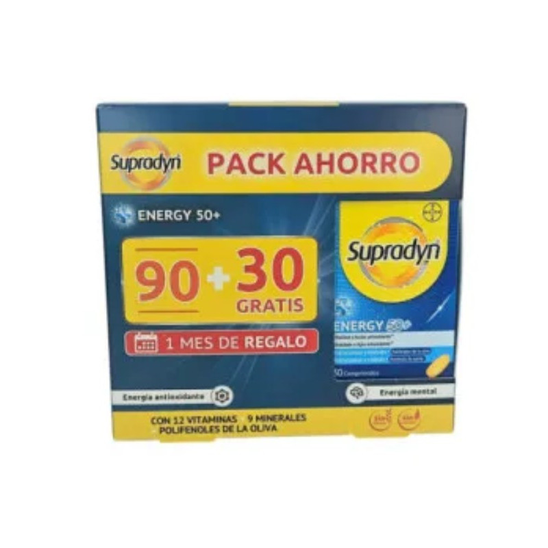 SUPRADYN ENERGY 50+  90+30COMPRIMIDOS