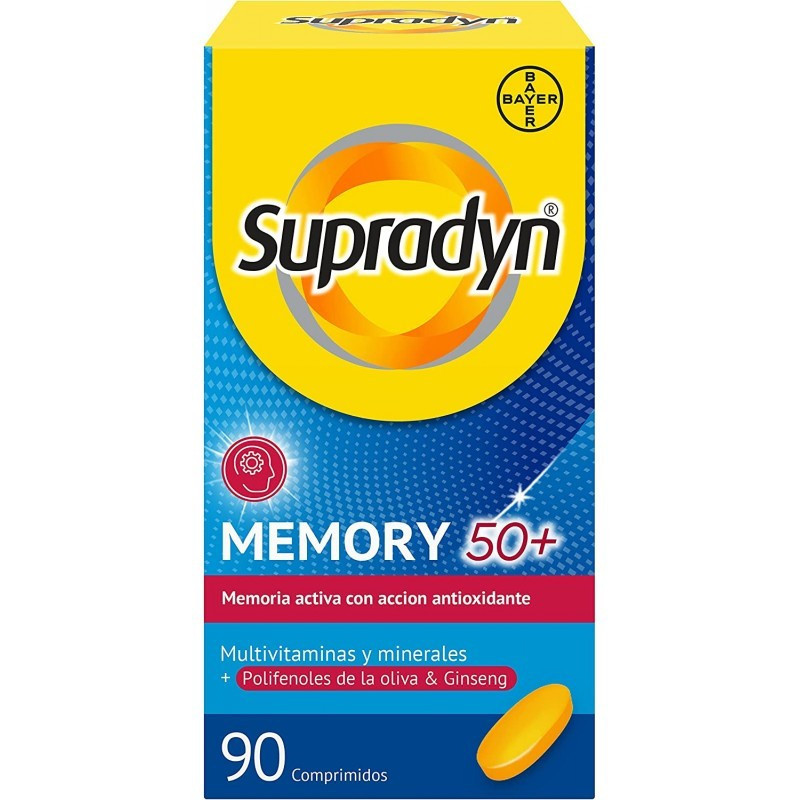 Supradyn Memory 50+ 90 Comp