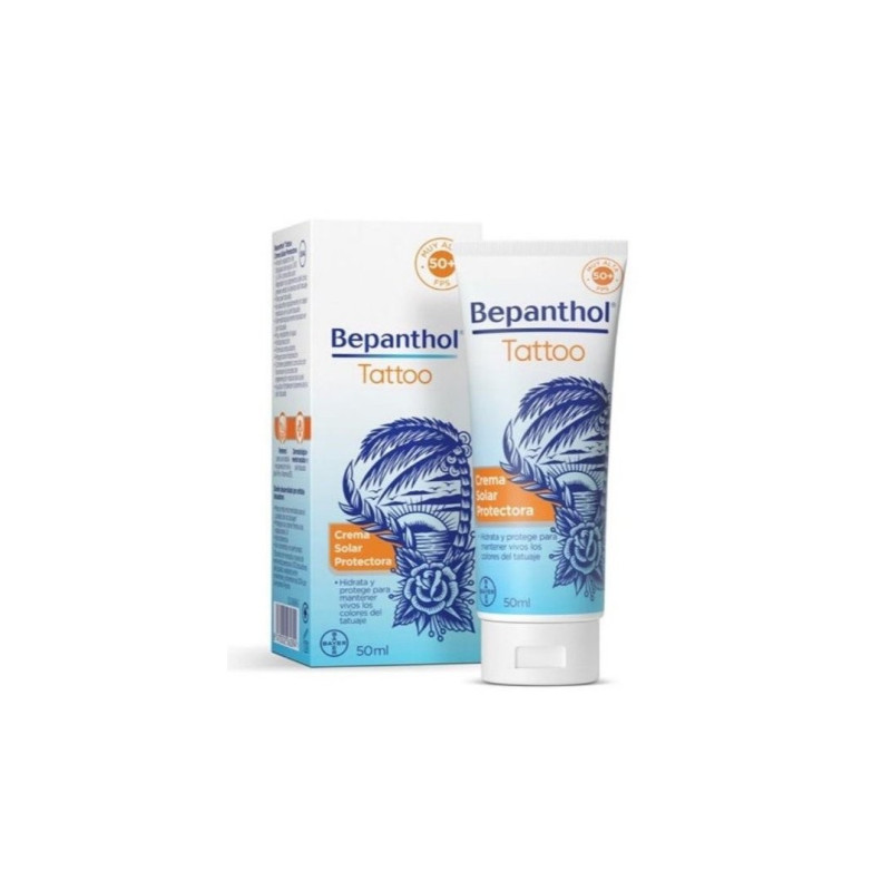 Bepanthol Tattoo Crema Solar Spf50+ 50ml