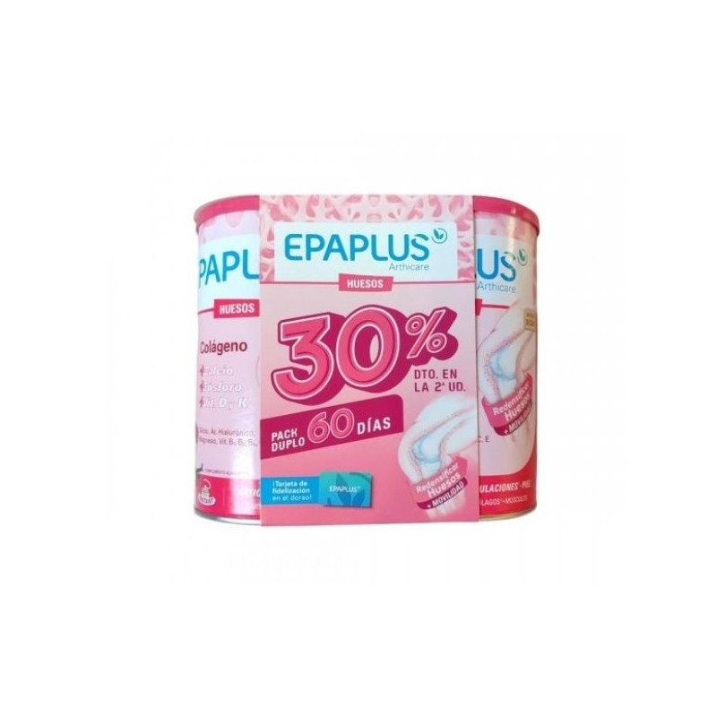 EPAPLUS ARTHICARE HUESOS PACK DUPLO 60 DÍAS VAINILLA