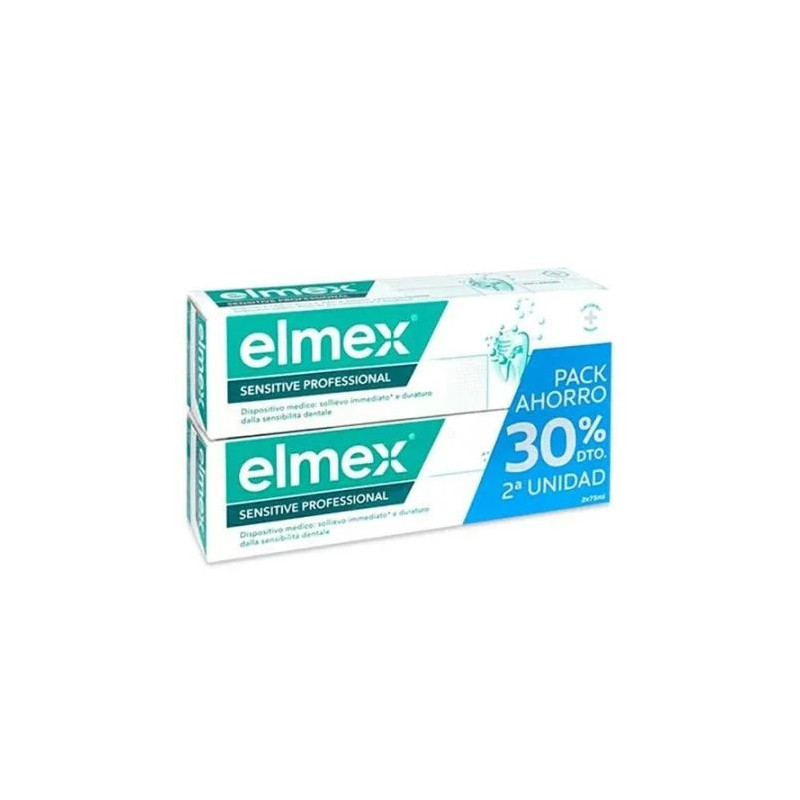 Elmex Pasta Dental Dientes Sensibles Duplo 2x75ml