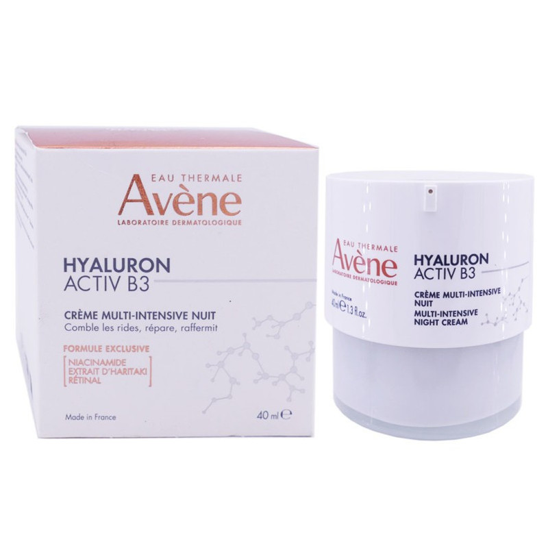 AVENE HYALURON ACTIV B3 CREME MULTI-INTENSIVE NUIT 40ML
