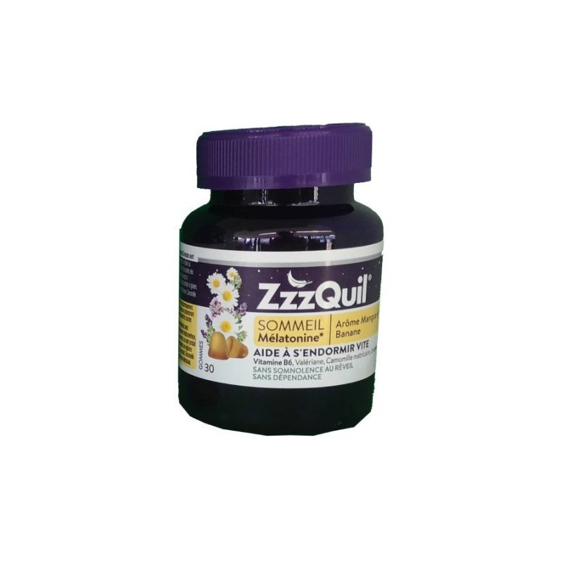 ZZZQUIL SUEÑO 30GOMINOLAS DE MANGO/PLATANO