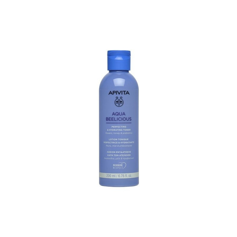 APIVITA  AQUA BEELICIOUS TONICO PERFECCIONADOR & HIDRATANTE 200ML