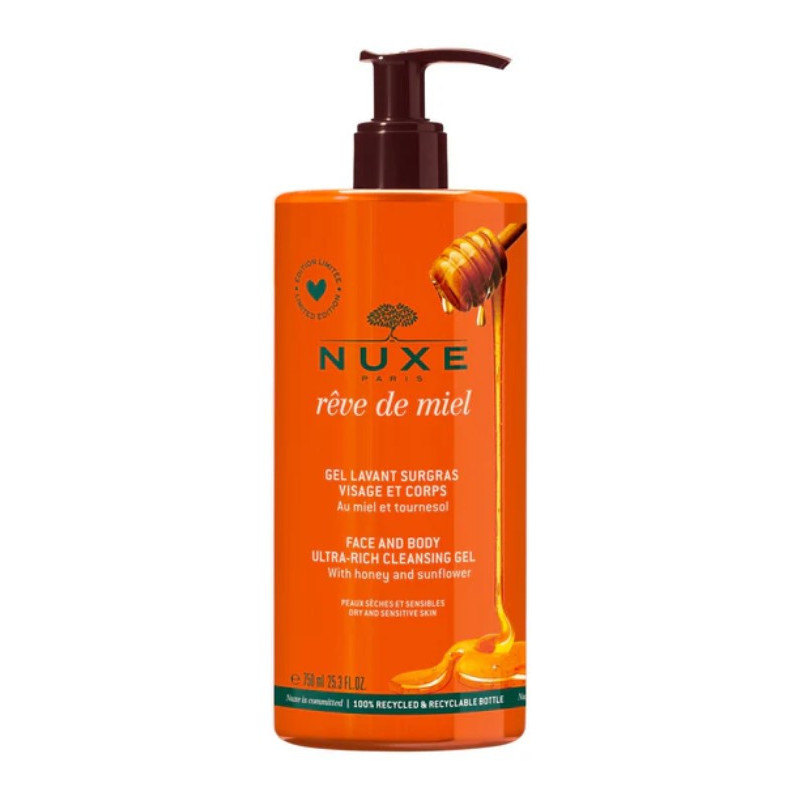 NUXE  GEL LIMPIADOR REVE DE MIEL 750ML