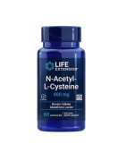 LIFE EXTENSION N-ACETYL L-CYS 600MG 60