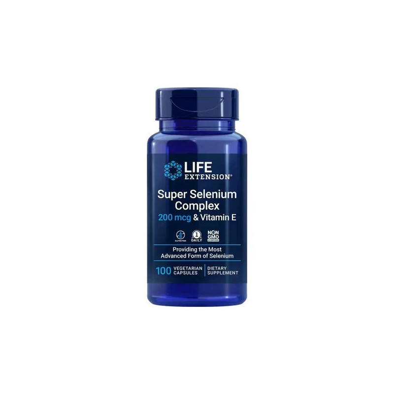 LIFE EXTENSION SUPER SELENIUM 200MCG 100CAPSULAS