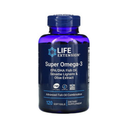 LIFE EXTENSION SUPER OMEGA 3 120CAPSULA BLANDA