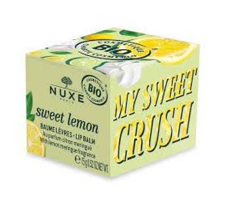 Nuxe Sweet Lemon - Bálsamo de labios con fragancia de merengue de limón 15gr