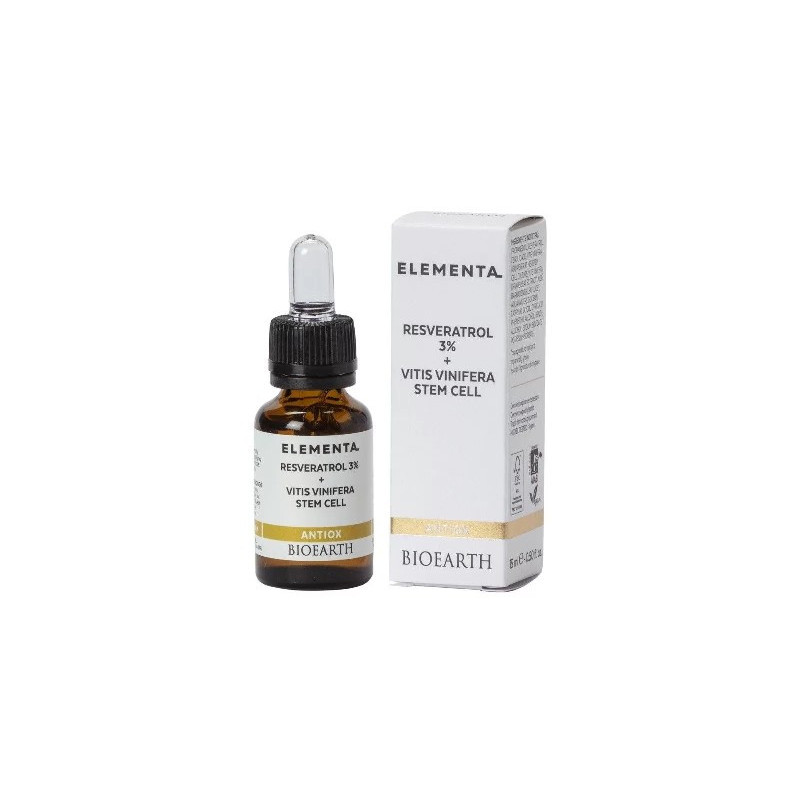 Bioearth Elementa resveratrol 3% + vitis vinifera stem cell 15 ml