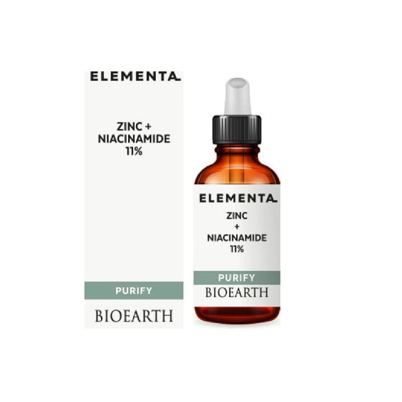 bioearth Zinc + Niacinamida 11% ELEMENTA PURIFY