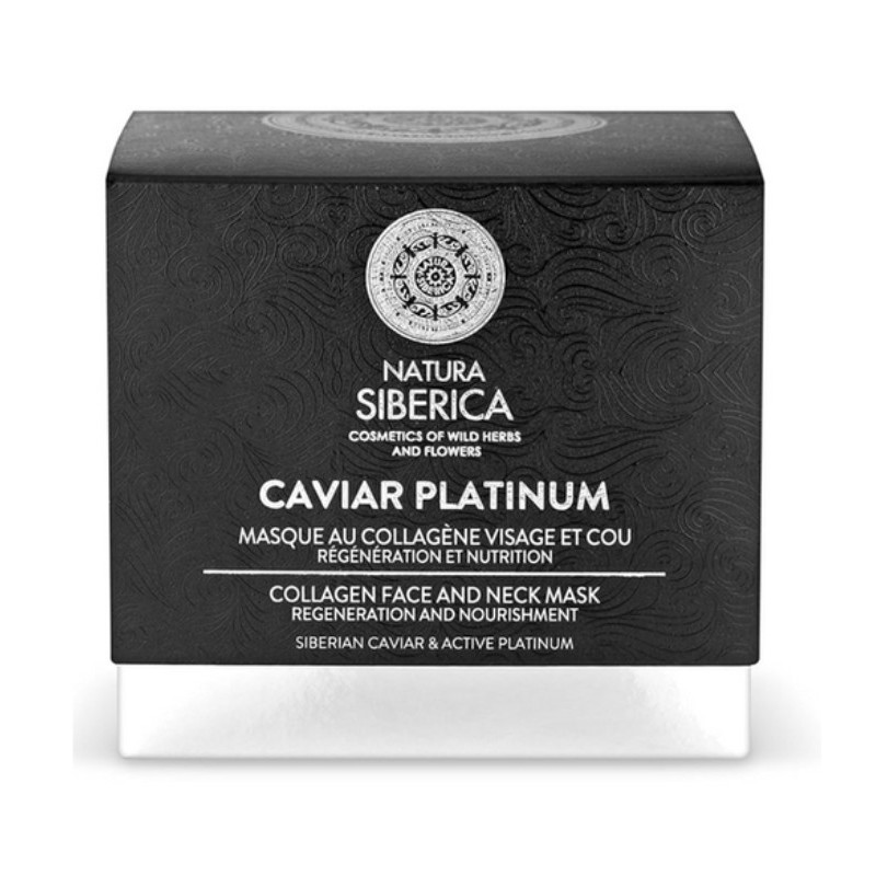 NATURA SIBERICA CAVIAR PLATINUM MASCARILLA CON COLÁGENO CARA Y CUELLO 50ML