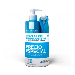 LA ROCHE POSAY EFFACLAR GEL PURIFICANTE 400 ML + RECARGA